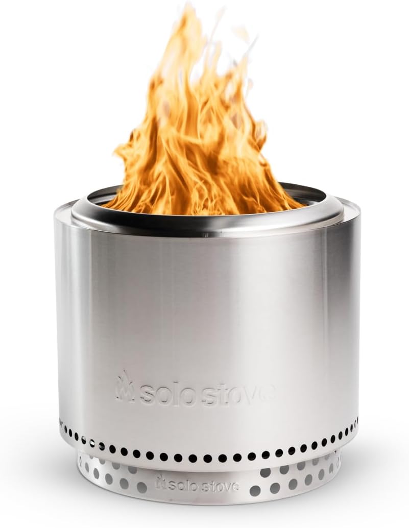 Smokeless fire pit